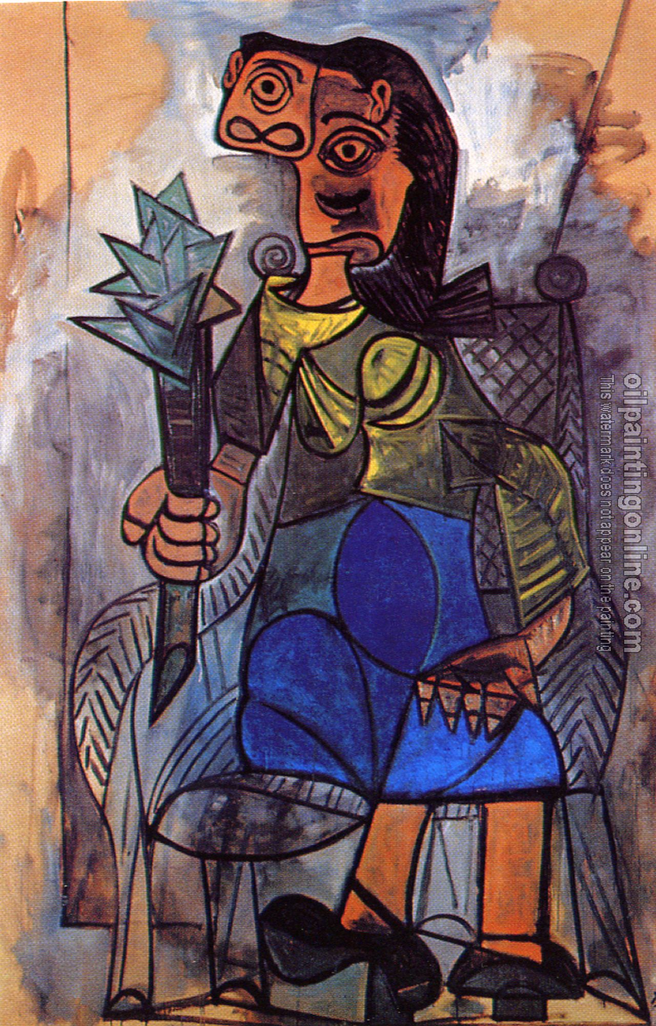 Picasso, Pablo - woman with an artichoke